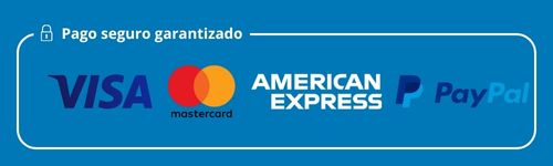 pago seguro garantizado azul